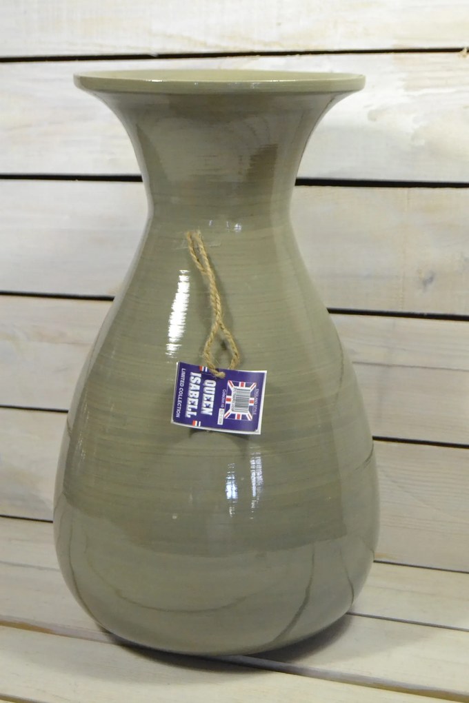 Bambusová váza - zelená (V:40cm)