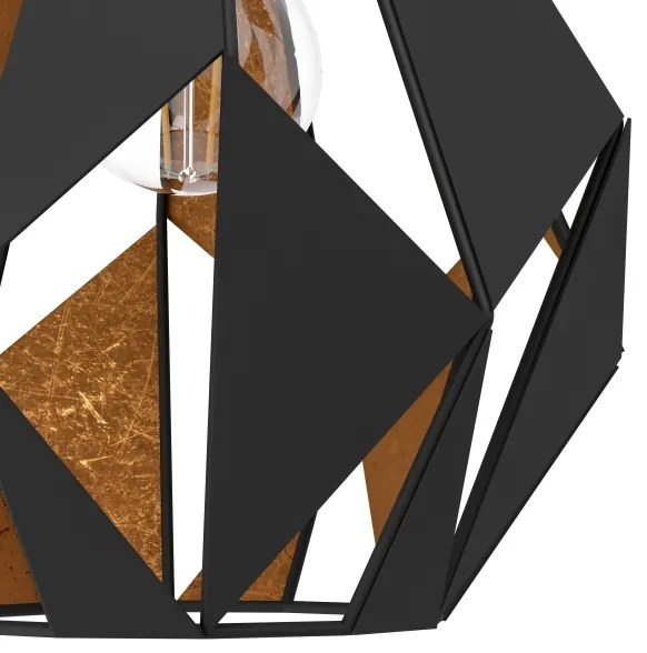 Eglo 49992 - Nástenné svietidlo CARLTON 1 1xE27/60W/230V