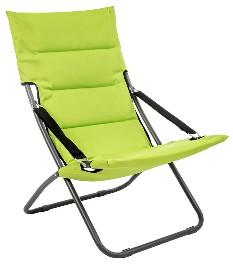 Plážové lehátko Vicare - limetková