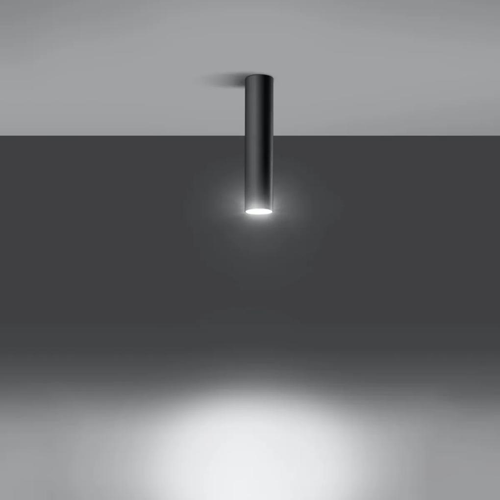 Sollux Lighting Stropné svietidlo LAGOS 30 čierne