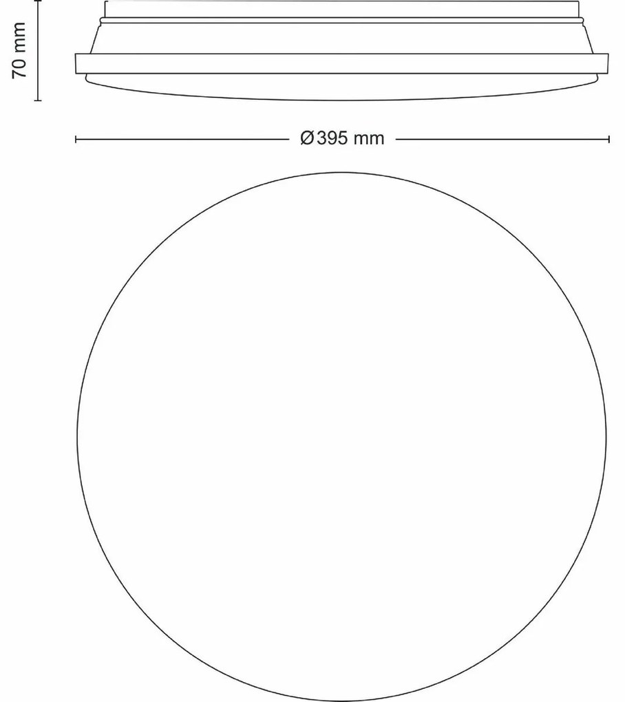 Philips 8720169196117 stropné LED svietidlo  Wincel 1x 24 W 2500lm 2700-6500K, pr. 39,5 cm + ovládač