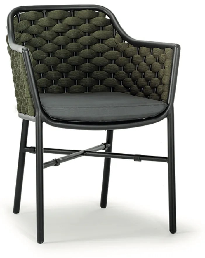 PANAMA kreslo black/grey