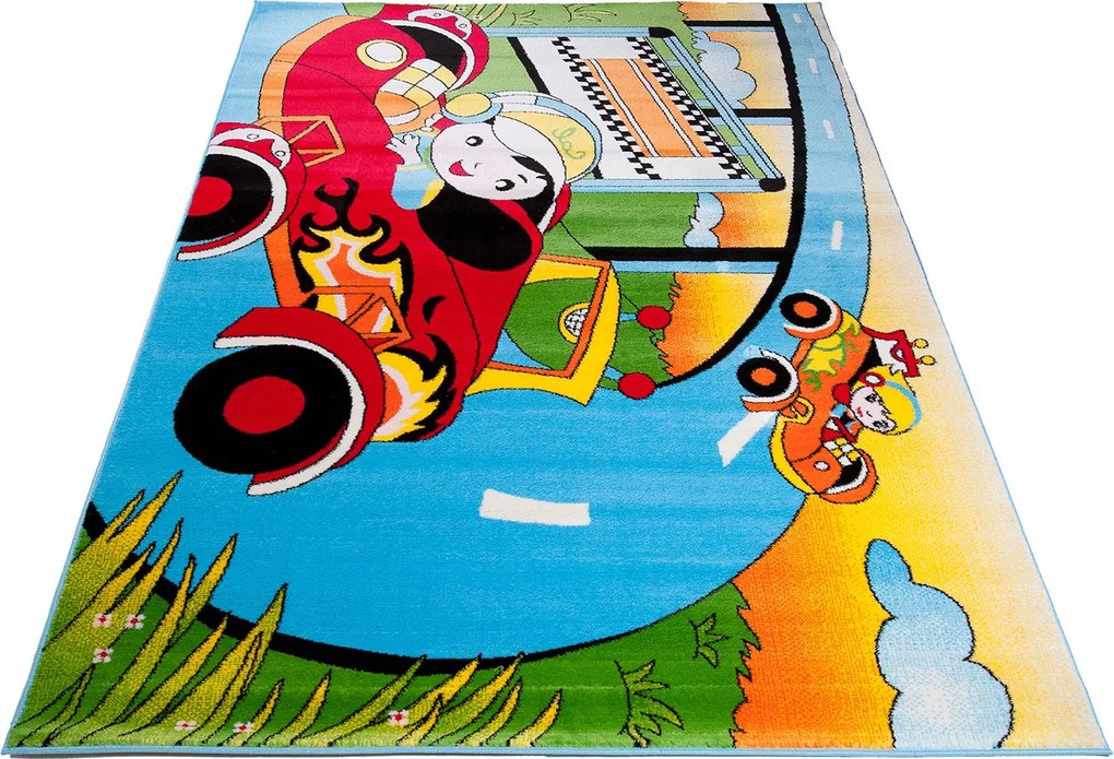 TA Koberec A717B BLUE KINDER CFV Rozmer: 200x290 cm