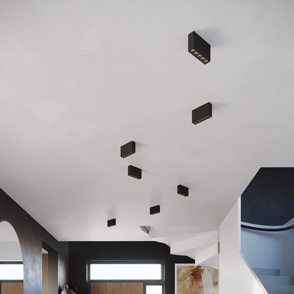 Stropné LED svietidlo Sole, 5x LED 11w, 4000k, b