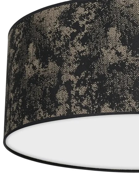 Stropné svietidlo SATINO 2xE27/60W/230V čierna/zlatá