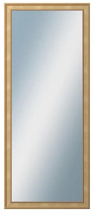 DANTIK - Zrkadlo v rámu, rozmer s rámom 50x120 cm z lišty TOOTH malá zlatá (3161)