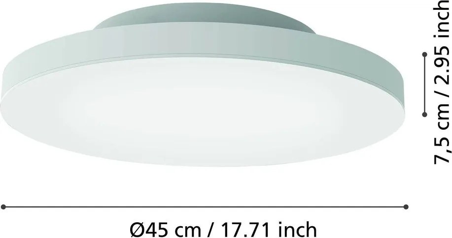 LED smart stropné svietidlo 22 W TURCONA-Z – EGLO