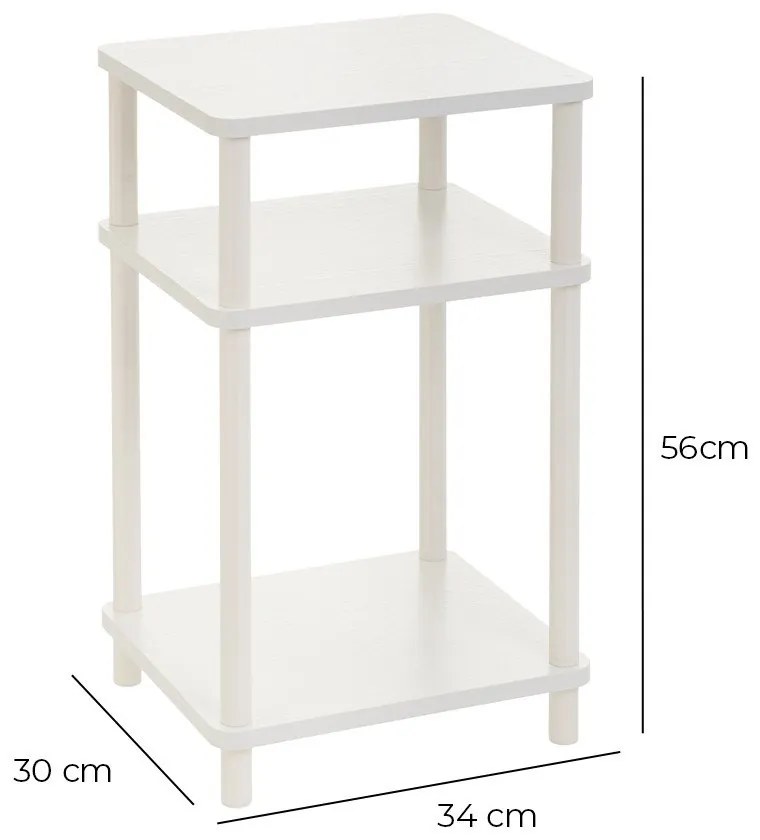 Odkladací stolík 30x34 cm Albumy – Casa Selección
