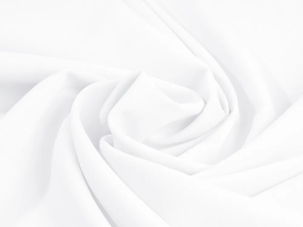 Biante Dekoračný záves Rongo RG-045 Biely 140x260 cm