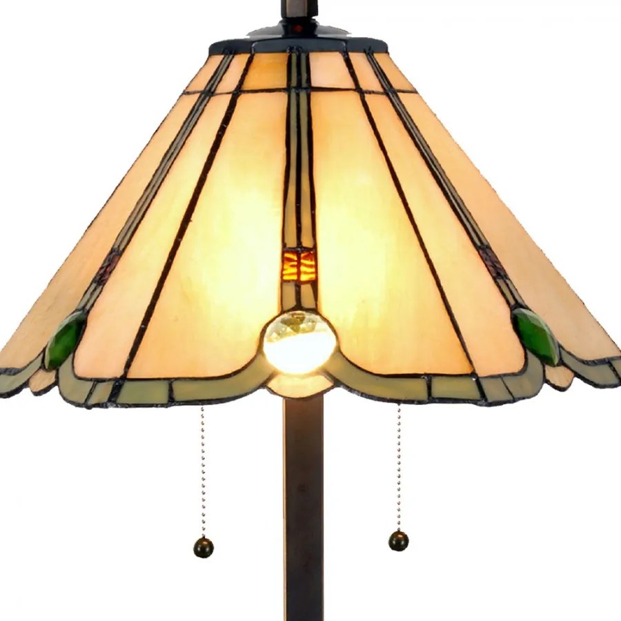 Olive Beige Tiffany lampa ELEGANT 40*67