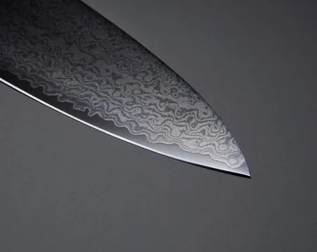 nůž Sashimi 210 mm Suncraft Senzo Twisted Octagon Damascus