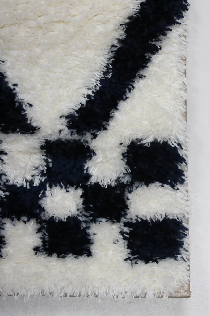 Koberec Boho 656 CREAM/NAVY BLUE rozmery koberec: 200x290 cm