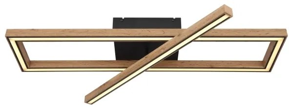 Globo 67287D1 - LED stropné svietidlo MANDERA LED/36W/230V hnedá