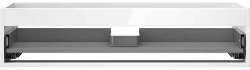 Mexen Box-A, závesná skrinka 100 cm, 1 zásuvka, biela lesklá, 91AX0-1000-235-1-00