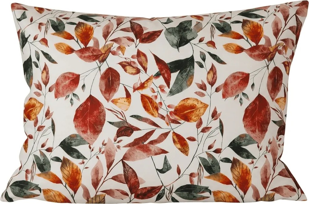 Obliečka na vankúš z mikrovlákna AUTUMN LEAVES 50x70 cm, farebný
