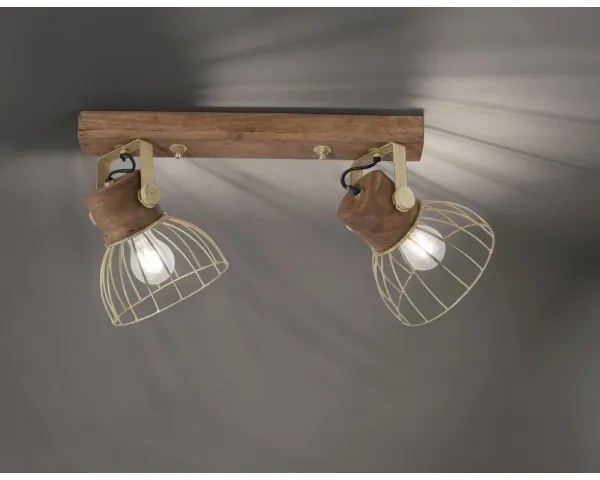 Leuchten Direkt 11487-60 - Bodové svietidlo ALAMI 2xE27/25W/230V