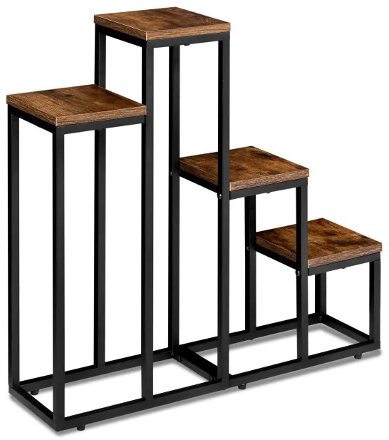 Stojan na kvety PALLEN čierny