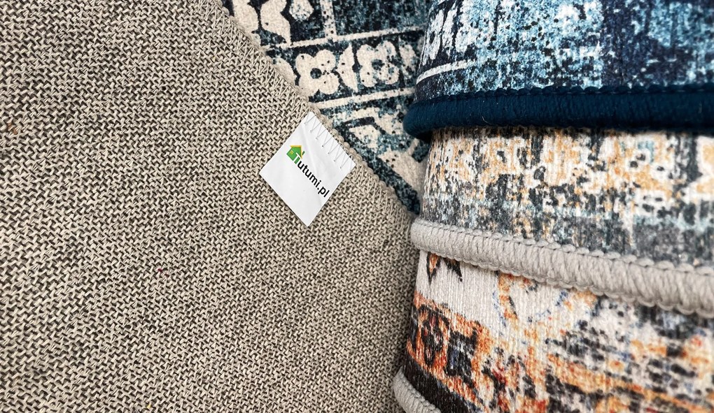 Tutumi Tutumi, Design 2 koberec 180x260 cm, modrá, DYW-05013