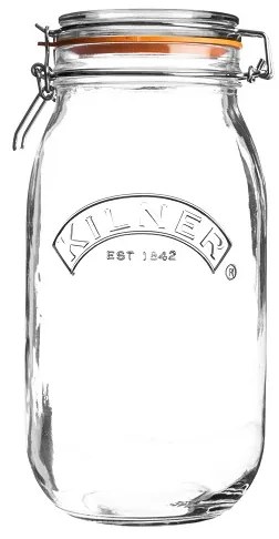 Kilner ROUND JAR poháre s klipom 2 l