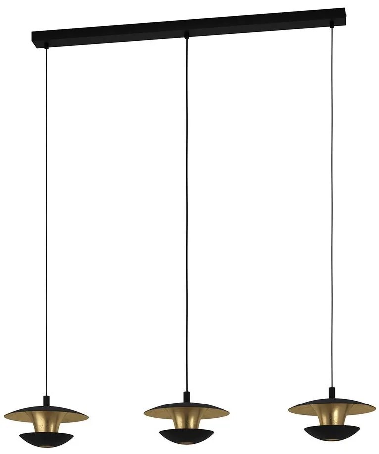 Eglo 99663 - LED Luster na lanku NUVANO 3xGU10/4,5W/230V