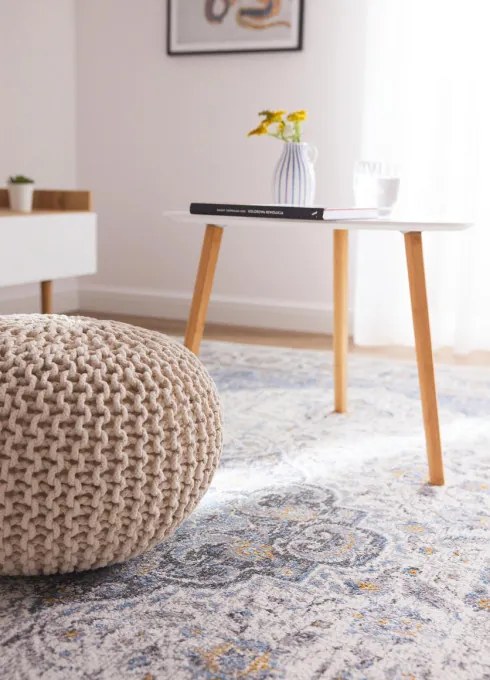 Koberec Agnella Soft Skjern sivý