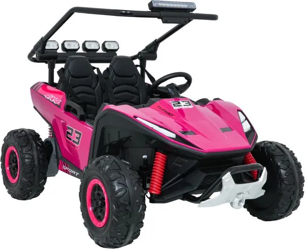 Elektrické autíčko Buggy TURBO 23 ružové