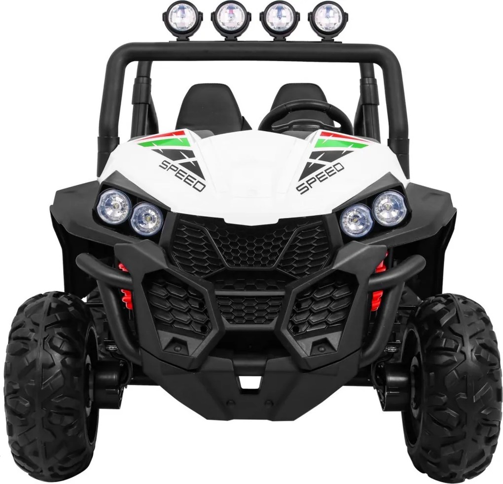 Ramiz Terénna bugina Grand Buggy Lift pre deti biela + pohon 4x4 + diaľkové ovládanie + MP3 + LED