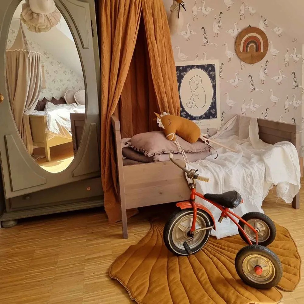 Tapeta bielej kačice 280x50 cm