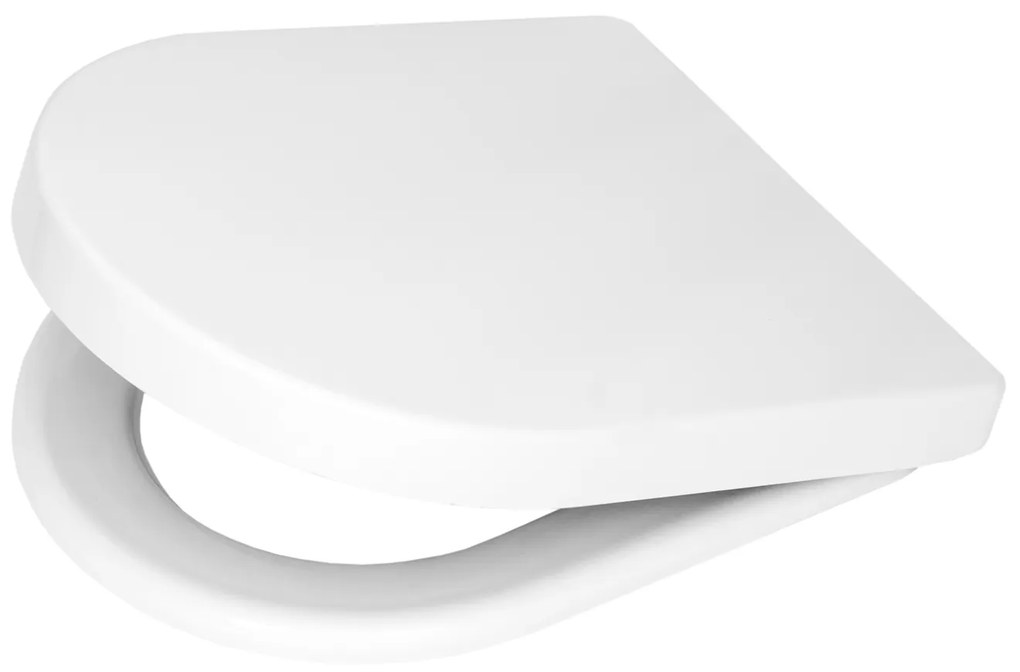 Gamma Sewilla D4, WC sedadlo 420x345mm, SoftClose, biela lesklá, GMA-D4