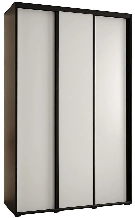 Skriňa 45 Canaris 1 160 čierna/biela/čierna