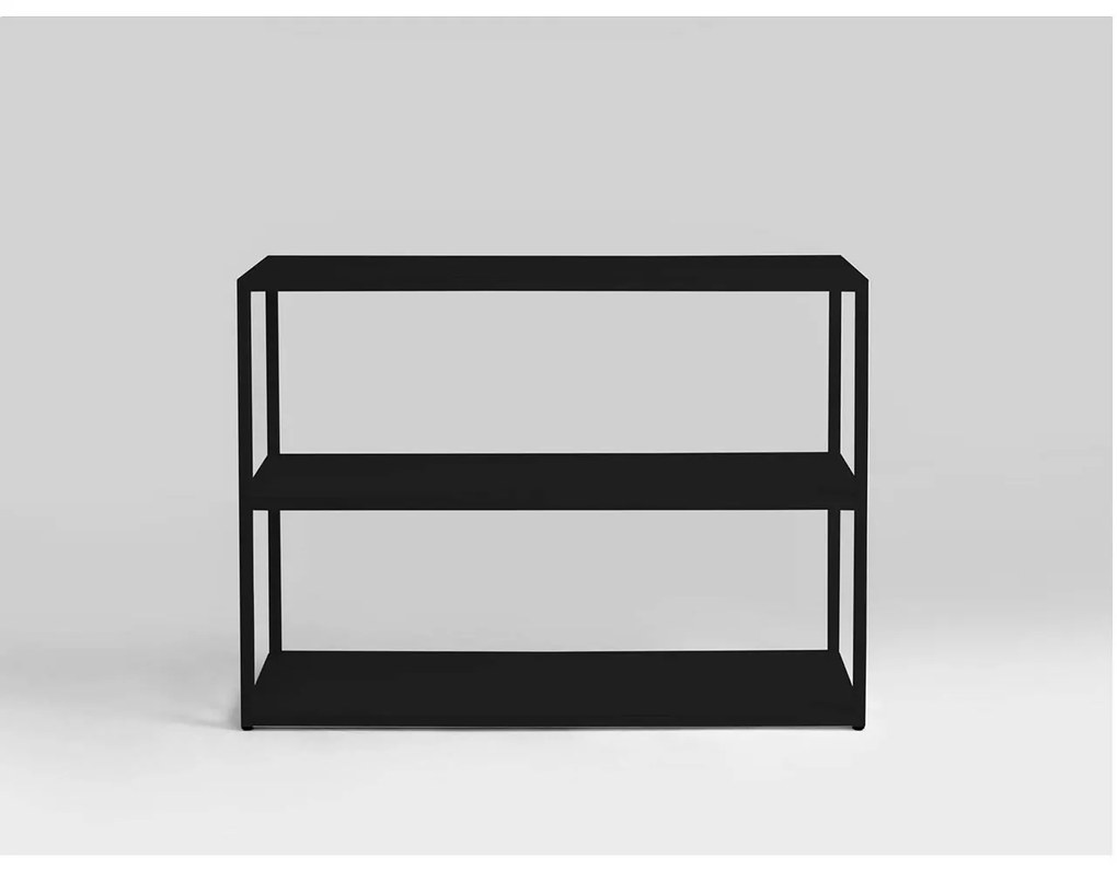 Čierna Stojan na knihy Hyller 100 × 35 × 75 cm CUSTOMFORM