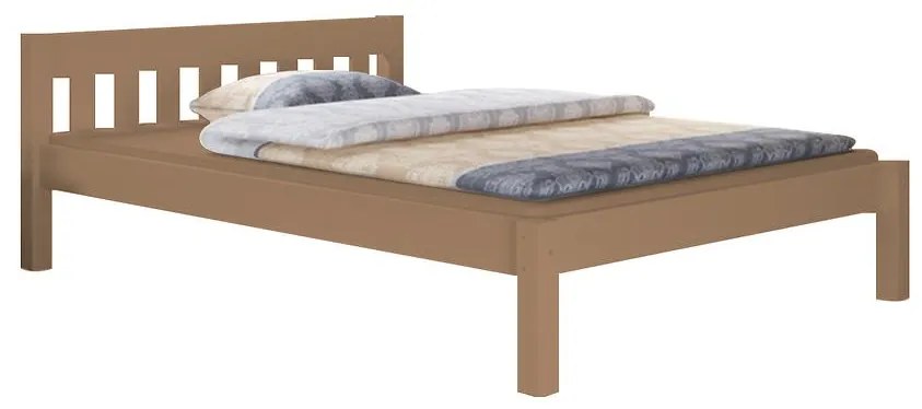 Posteľ Pino 180x200 borovica morená dub