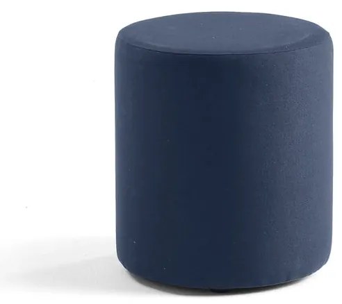 Taburet CASUAL, látka ETNA, Ø 440 mm, modrá