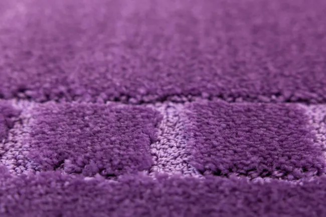 Kúpeľňový koberček Ocean fialový ovál