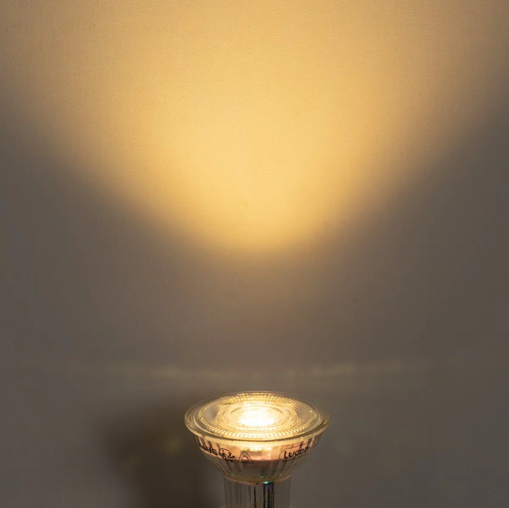 Sada 5 stmievateľných LED žiaroviek GU10 50 3,9W 450 lm 2700K s dlhou životnosťou