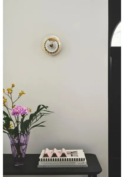 Nordlux - Nástenné svietidlo CHISELL 1xE14/25W/230V mosadz