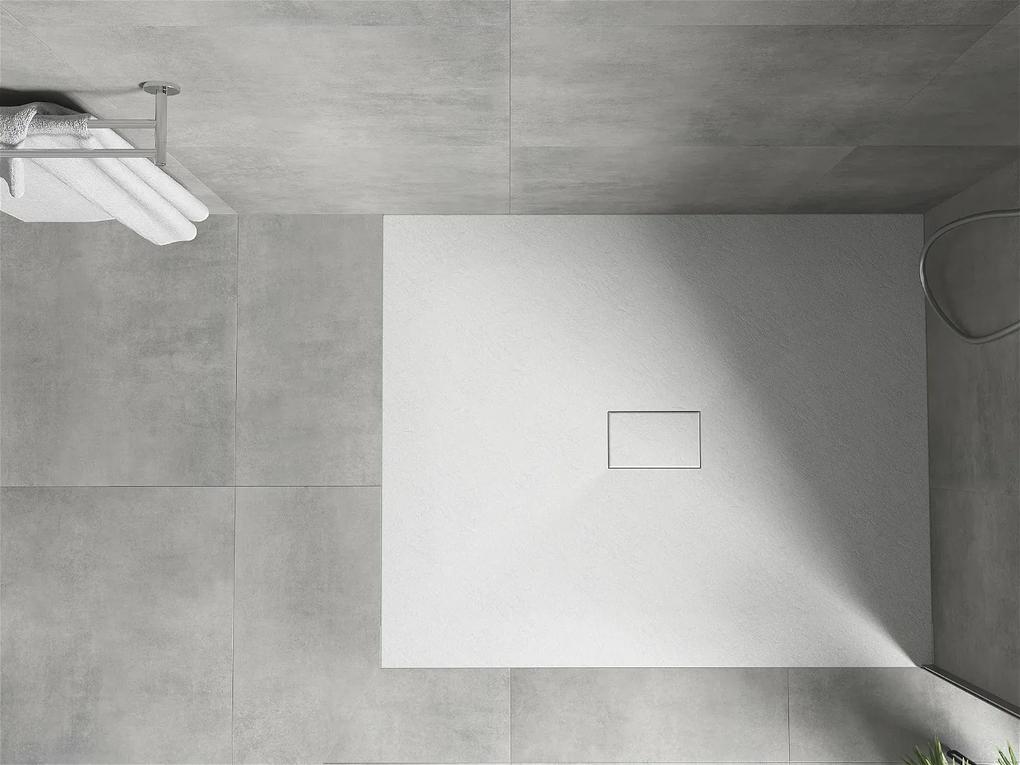 Mexen Hugo, SMC obdĺžniková sprchová vanička 130 x 100 cm, biela, 42101013