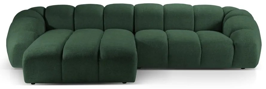 Zelená rohová pohovka (ľavý roh) Diana – Micadoni