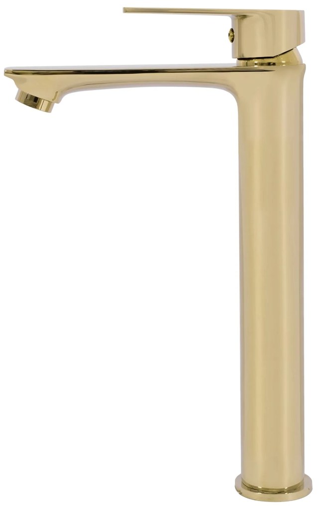 Rea MAYSON GOLD - Vysoká umývadlová batéria, zlatá, REA-B5103