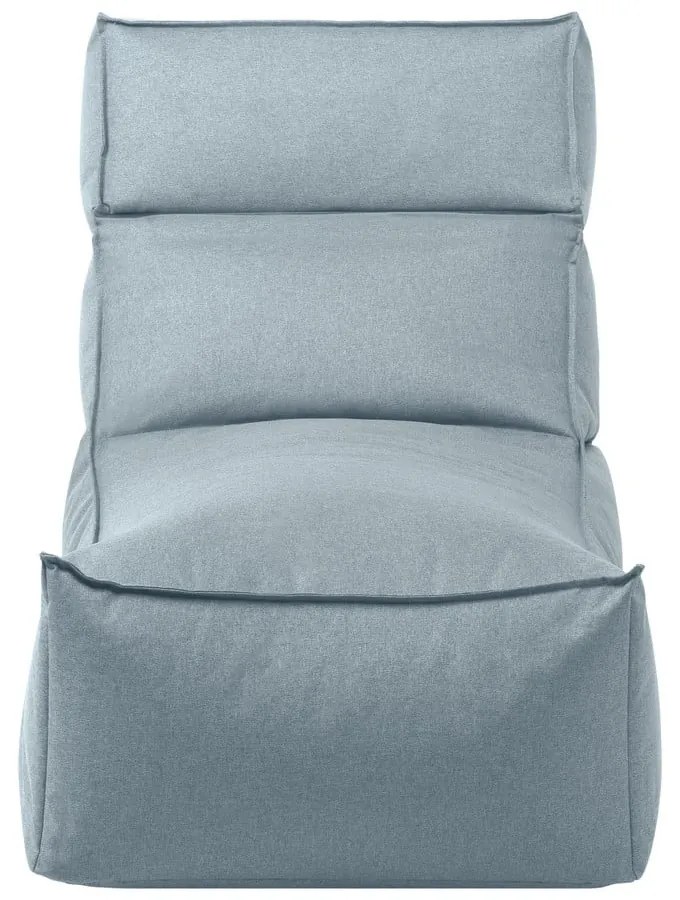 Svetlomodré polstrované záhradné ležadlo STAY – Blomus