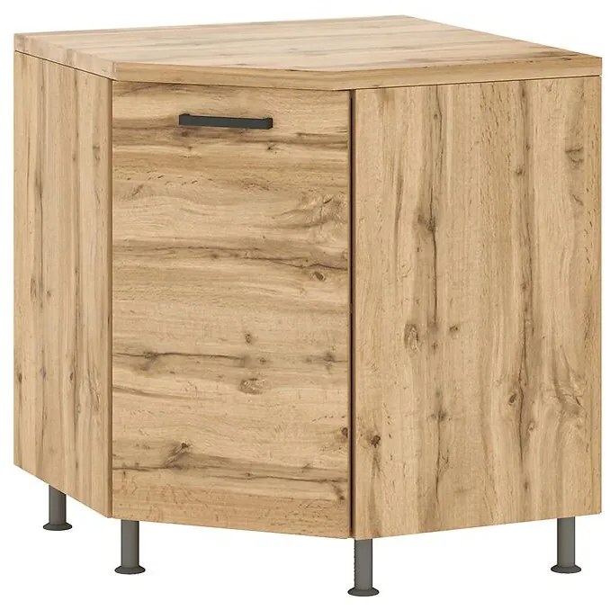 Rohová kuchynská skrinka Sofia DN 75x75 1D