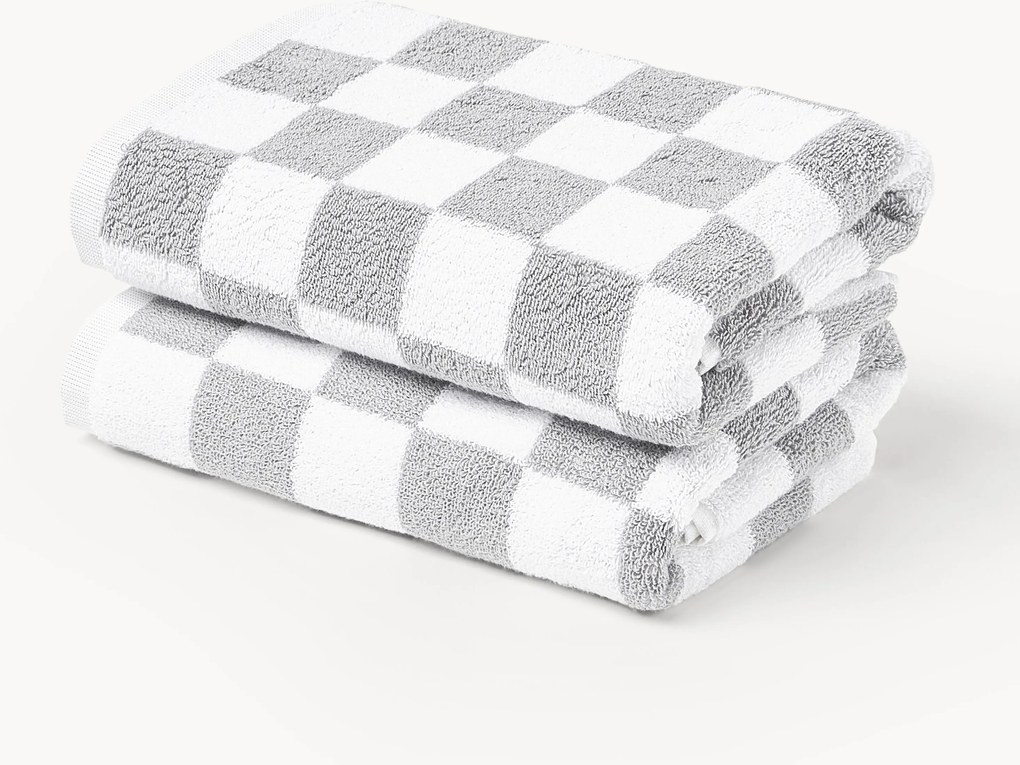 Westwing Crosby Studios, Bavlnený uterák Damier, rôzne veľkosti