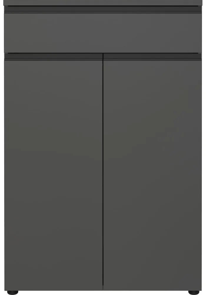 Antracitová skrinka 81x120 cm Bedano – Germania