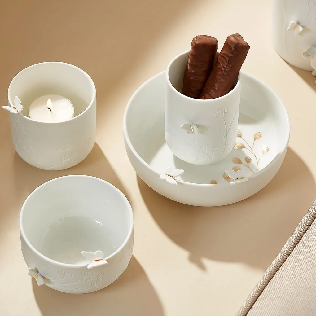 räder Dekoratívna porcelánová miska Butterfly