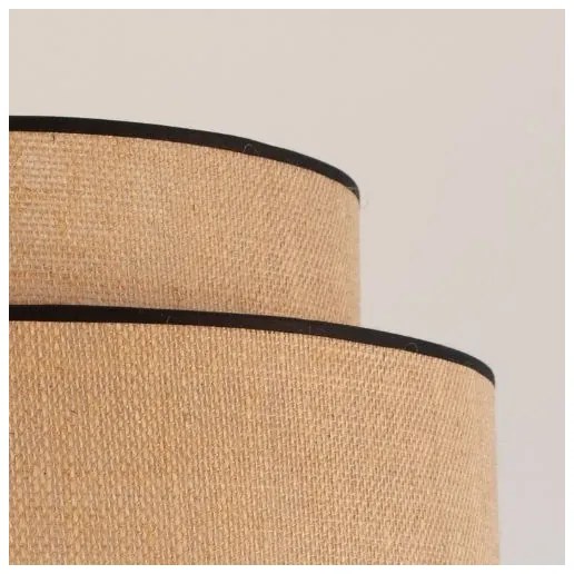 Luster na lanku BOHO 1xE27/60W/230V pr. 40 cm béžová