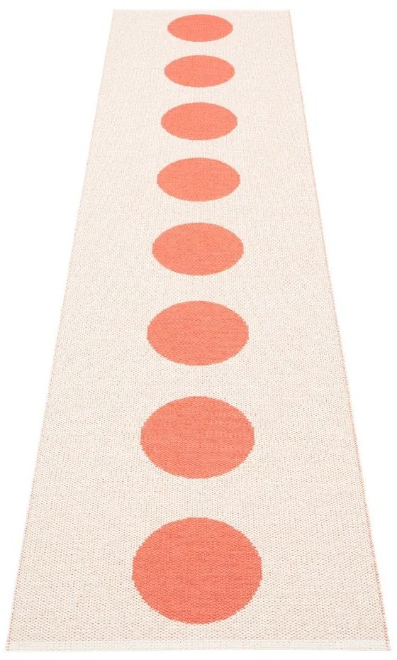 Vnútorný a vonkajší behúň v lososovej farbe 70x300 cm Vera Flamingo – Pappelina