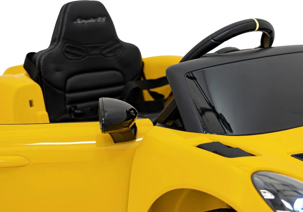 Ramiz Detské autíčko Porsche Spyder RS 718 MP4, žlté