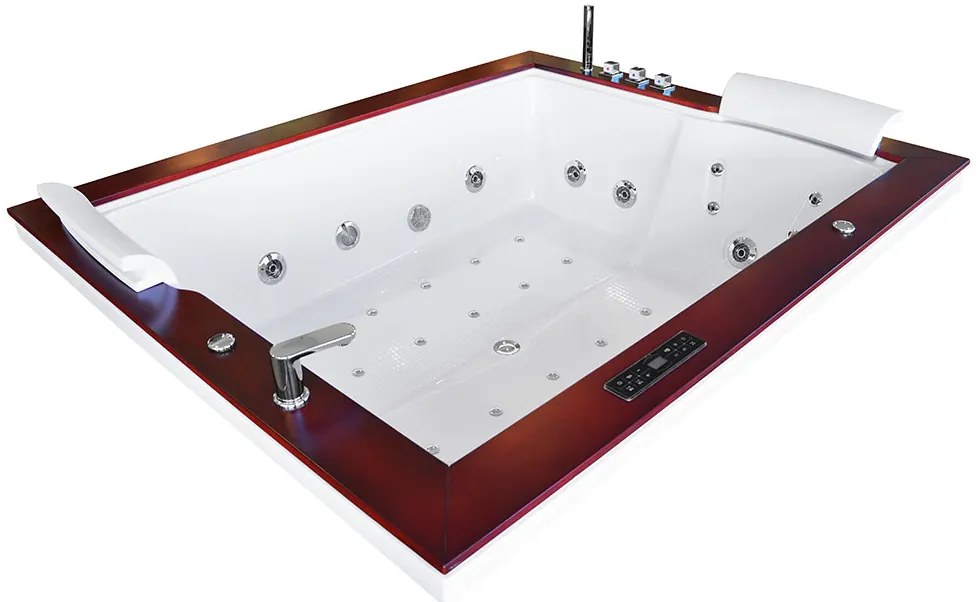 M-SPA - Kúpeľňová vaňa HC SPA s hydromasážou 180 x 150 x 67 cm