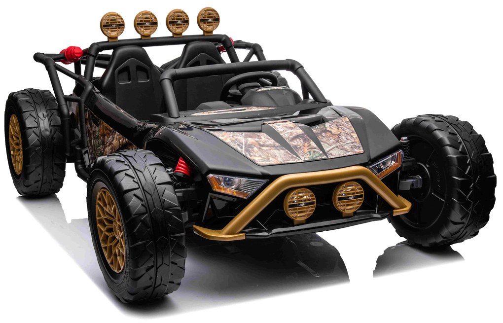 RAMIZ Elektrické autíčko Buggy Racing 5 - čierne  - 2X200W - 24V/7Ah - 2023