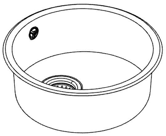 GROHE 31720SD0 - Drez K200 440 x 440 x 180 nerezová oceľ